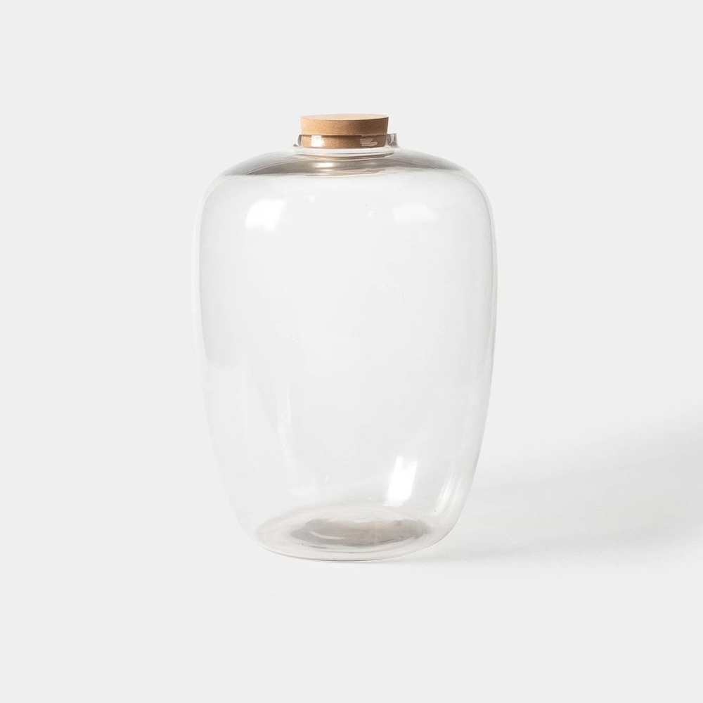 Large Glass Apothecary Jar by Amber Interiors
